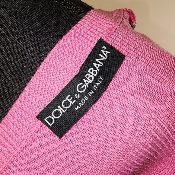 Dolce & Gabbana Printed Silk Panelled Cardigan. - Picture 10 of 15